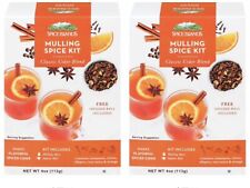 TWO!  Spice Islands Mulling Spice Kit (Spice & Infuser Ball) Classic Cider Blend