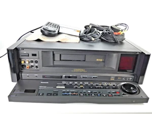Video Recorder Panasonic NV-V8000 S VHS C Complete Amorphous Pro Head Vintage - Foto 1 di 24