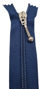 Cerniera blu estremità chiusa 18 cm 7 pollici Pex sacchetti abbigliamento artigianato omaggio P&P - Foto 1 di 4