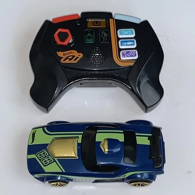 Hot Wheels Ai Smart Cars Intelligent Race System - Blue Car and Controller - Image 1 of 4