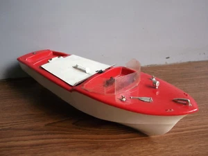 Rare vintage battery powered motor boat made in England (Working order). - Picture 1 of 12