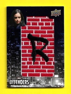2018 Upper Deck Marvel Defenders Connecting Patch DC-JJ7 Jessica Jones
