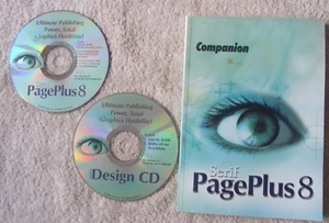 Serif PagePlus 8 Desk Top Publishing + Companion Book - Picture 1 of 3