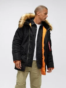 with tags Alpha Industries Slim Fit N-3B Parka Coat Nylon 4 colors MJN31210 - Picture 1 of 1