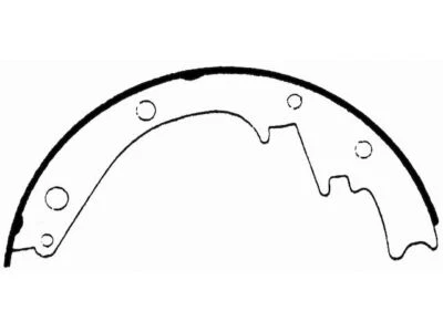 Juego de zapatas de freno traseras Wagner 99678KZRV 1993 para Chevrolet C2500 Suburban 1992-1998 Foto 1 de 2