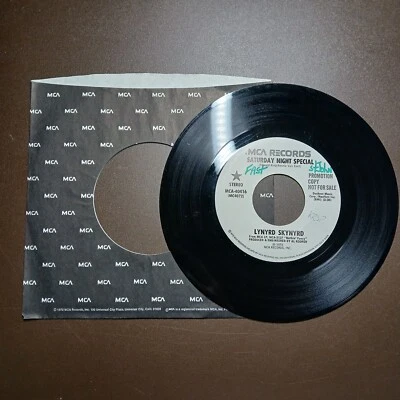 LYNYRD SKYNYRD Saturday Night Special (Mono/Stereo) PROMO 45RPM Record - Image 1 of 4