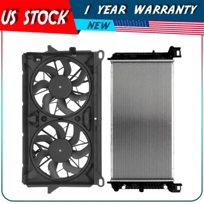 Cooling Fan and Radiator Assembly For 2007 2008 2009 Chevrolet Suburban 2500 - Image 1 of 4