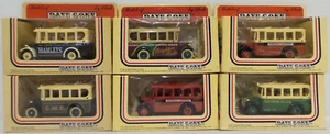 BUSES :  SET OF 6 1935 DENNIS SINGLE COACH / CHARABANC LLEDO MODELS (DT) 120 - Picture 1 of 6