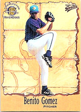2001 Multi-Ad Charleston River Dogs Minor League Baseball #12 Benito Gomez