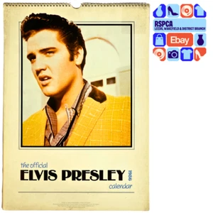 The Elvis Presley Calendar 1986 Official Danilo Vintage Collectable 42x30cm - Picture 1 of 6