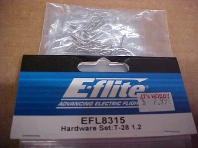 E-FLITE AIRPLANE PART EFL8315 = HARDWARE SET: T-28 1.2 - Image 1 of 2