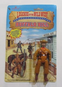 Legends Of The Wild West Buffalo Bill Imperial Toys 1991 New Sealed Blister Pack - Picture 1 of 6