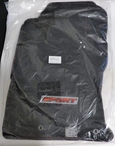 New SUBARU FORESTER Sport Black Carpet Floor Mats Part # J501SSJ010 OEM Genuine - Picture 1 of 3