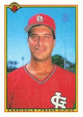 1990 Bowman #187 Frank DiPino St. Louis Cardinals - Image 1 of 2