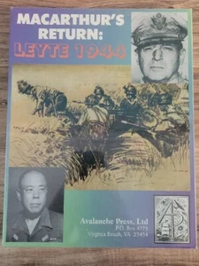 MACARTHUR'S RETURN Leyte 1944 by Avalanche Press 1994 - NISW - Picture 1 of 2