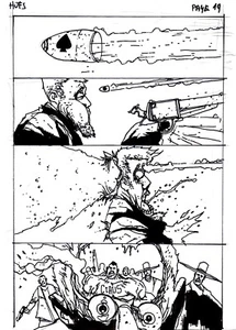 STEFANO CARDOSELLI - Tavola originale Heart of Stone p.19 - Picture 1 of 1
