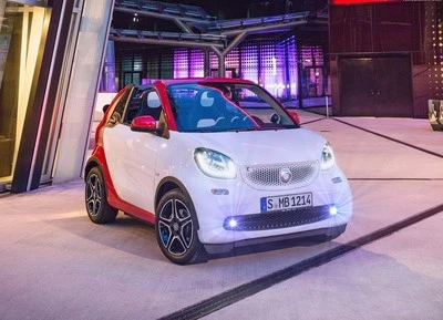 White LED Halo Angel Eye Fog Lamps Light Set For 2008-2019 Smart Fortwo Pure - Image 1 of 4