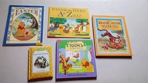 Winnie the Pooh Oh Bother Preschool Kindergarten 1st Grade 4 Picture Book Lot - Picture 1 of 9
