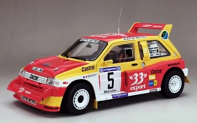 AUSTIN MG METRO 6R4 No.5 1986 WINNER CRITERIUM DES CEVENNES - SUNSTAR 5541 1/18 - Image 1 of 4
