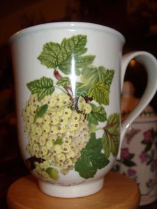 PORTMEIRION POMONA WHITE DUTCH CURRANT BELL BEAKER MUG V.RARE EXCELLENT BUY NOW! - Picture 1 of 1