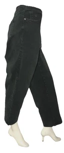 Gloria Vanderbilt Amanda Damen schwarz Plus Denim hoher Bund Stretch 5-Pocket Hose - Bild 1 von 6