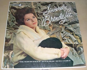 BRENDA LEE - Sincerely, Brenda Lee (LP, 1962) VG+ - Picture 1 of 1