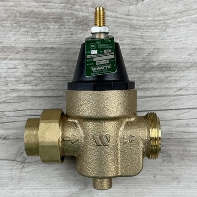 Watts 3/4” LFN45BM1-U Water Pressure Reducing Valve Adjustable 25-75 PSI - Image 1 of 4
