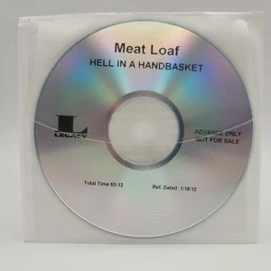 Meat Loaf Hell in a Handbasket CD Promo Advance Copy 2012 Legacy Records - Bild 1 von 2