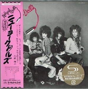 New York Dolls "New York Dolls" Japan LTD Mini LP SHM-CD Paper Sleeve w/OBI - Picture 1 of 1