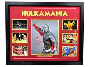 Hulk Hogan Autographed 11x14 Framed JSA COA WWE Hall of Fame Signed Hulkamania - Picture 1 of 12