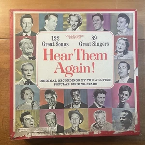 'Hear Them Again' 122 Songs, 89 Singers RCA/Readers Digest Box Set (10 x 33LPs) - Imagen 1 de 5