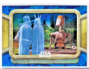Hunt For The Jedi 2024 Topps Chrome Star Wars Episode 1 Sapphire #12 - Picture 1 of 2