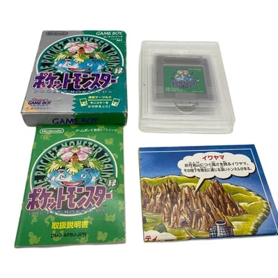 Pokemon Green ver. Nintendo Gameboy GB Japanese Cartridge Game boy - Image 1 of 4