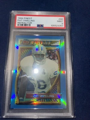 1994 PAT SWILLING  Topps Finest REFRACTOR #86 SP PSA 9 MINT SET BREAK POP 4 - Image 1 of 2