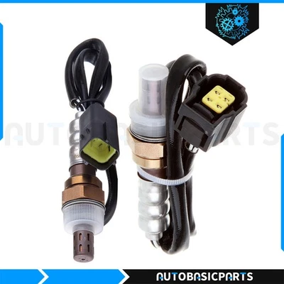 Se adapta a Mazda MPV 2000-2001 2,5 L 2 piezas aguas arriba y aguas abajo sensor de oxígeno O2 02 Foto 1 de 4