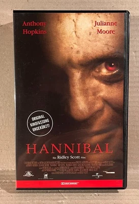 Hannibal - VHS Kassette - Julianne Moore - Anthony Hopkins - Regie Ridley Scott - Bild 1 von 4