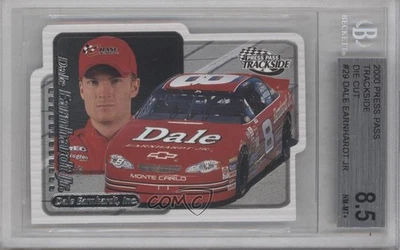 2000 Press Pass Trackside Die-Cut Dale Earnhardt Jr #29 BGS 8.5 HOF - Image 1 of 2
