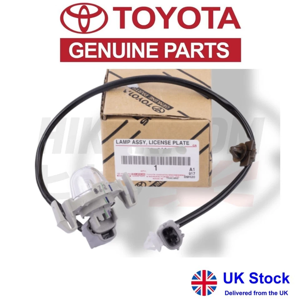 New Genuine Toyota Rear Number Plate Light Flat Rear Bumper For Hilux 2011 -  — 第 1/1 张图片