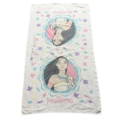 Toalla de playa infantil vintage Disney Pocahontas 39x22 Foto 1 de 4