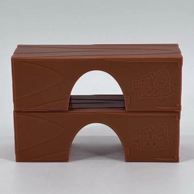 Replacement Parts For Build Or Boom Game - 2 Wooden Arches - Goliath Games - Image 1 of 3