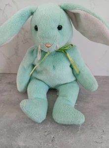 Adopt a plush - Hippity green rabbit, 8 inches, lovely condition - Picture 1 of 5
