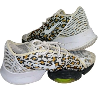 Nike Air Zoom Superrep 2 Women's 6.5 Lime Green Leopard Sneakers Running  - Image 1 of 4