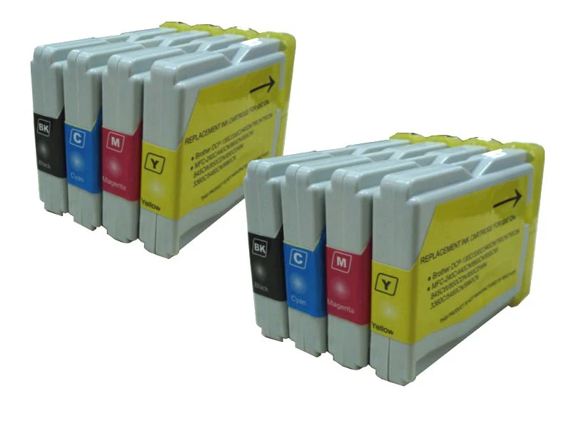 8 LC51 Ink cartridges prefilled with ND® Inks for Brother MFC-440CN MFC-465CN - Image 1 of 1
