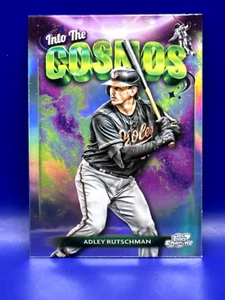 2024 Topps Cosmic Chrome Adley Rutschman Into The Cosmos #ITC-1 Orioles - Picture 1 of 2