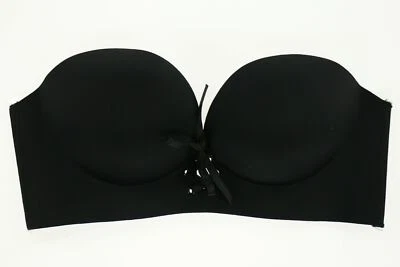 Sujetador adhesivo sin tirantes sin espalda negro Fashion Forms 268910 para mujer talla D Foto 1 de 2