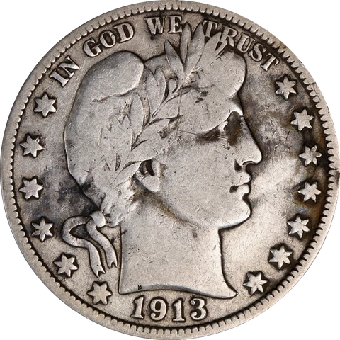 1913-P Barber Half Dollar Great Deals From The Executive Coin Company Cover