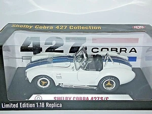 ACME Shelby Collectibles 1965 Shelby Cobra 427 S/C edición limitada en blanco - Imagen 1 de 1