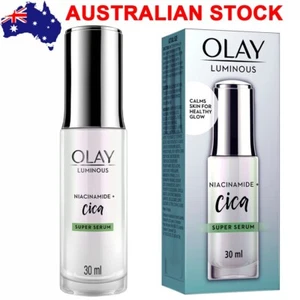 Olay Luminous Cica Super Serum 30ml Calms Skin Healthy Glow - Picture 1 of 14