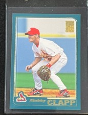 2001 Topps Traded #T176 Stubby Clapp RC Rookie Baseball Card St Louis Cardinals