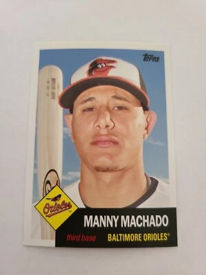 2016 Topps Baseball Card Manny Machado 30 - Image 1 of 2
